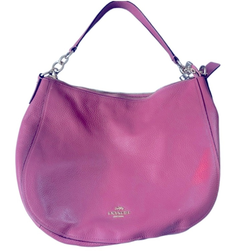 Lightly used; Plum color coach bag used lightly! Make me an offer